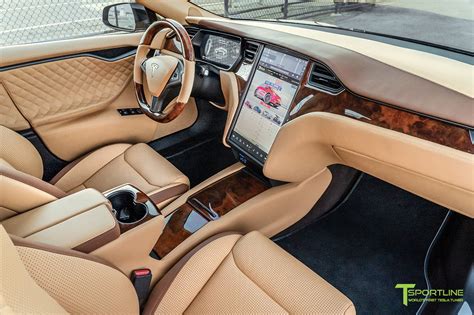 Custom Tesla Model S Interior (2016 - 2020) - T Sportline - Tesla Model ...