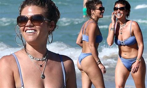 Chanel West Coast flaunts her head-to-toe tan as she frolics around ...