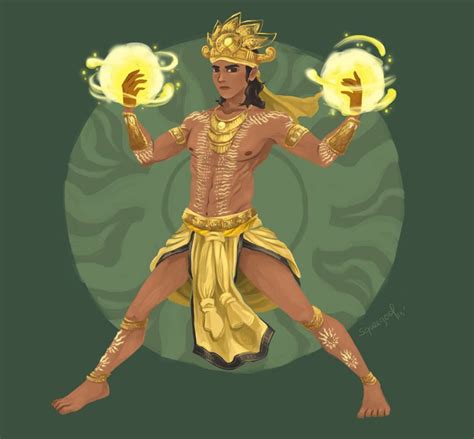 Adlaw - the god of the sun. Adlaw can manipulate...