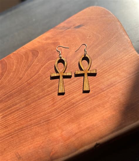 Ankh Earrings – M Casey Designs