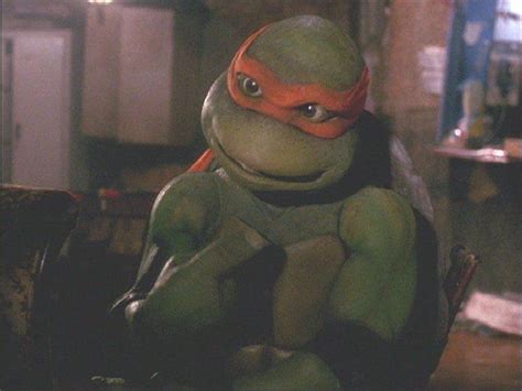 TMNT 1990 - Mikey | Teenage mutant ninja turtles movie, Ninja turtles movie, Ninja turtles