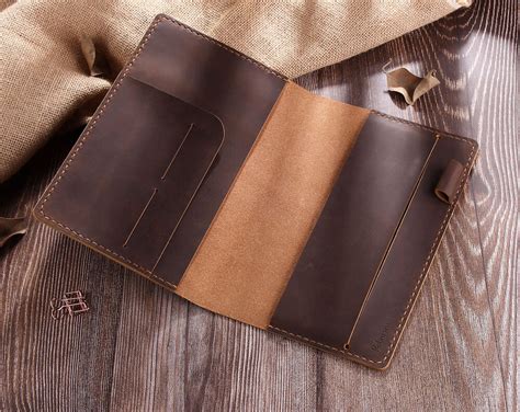 Personalized Leather Journal Cover for Moleskine - Robrasim | Robrasim