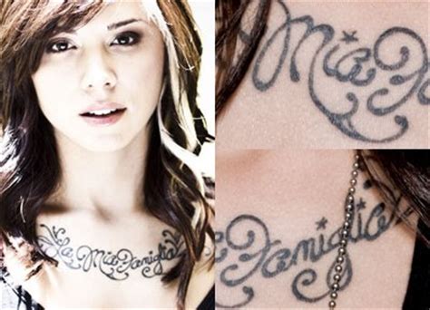 Christina Perri Tattoos – Celebrities Tattooed