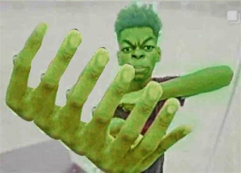 Beast Boy Seven Fingers Mode | Beast Boy / Guy Holding Up Four Fingers | Know Your Meme