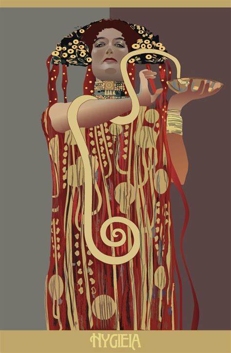 Hygieia by italhoo | Art, Gustav klimt, Klimt