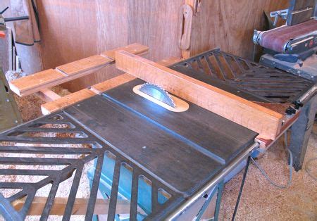 Learn Table saw bench plans ~ Jim