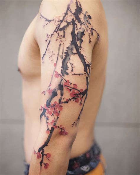 For Women in 2020 (With images) | Cherry blossom tattoo men, Tattoos, Sakura tattoo