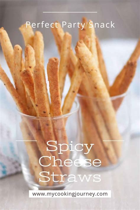 Spicy Southern Cheese Straws - My Cooking Journey