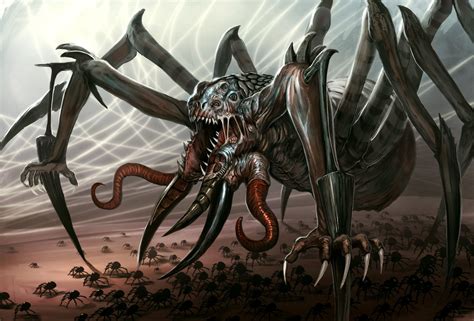 Creature Concept: The Spider Demon of Laskaris III - SciFi Ideas | Концепты существ, Сказочные ...