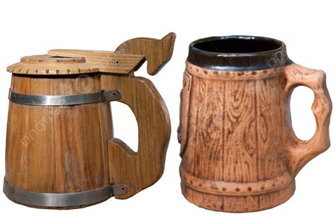 Wooden And Ceramic Mugs Bar, Traditional, Culture, Bar PNG Transparent ...