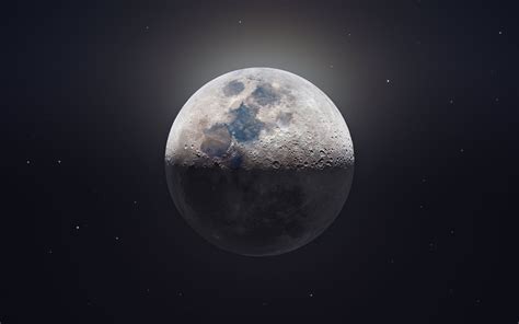 2880x1800 Moon Astrophotography 4k Macbook Pro Retina ,HD 4k Wallpapers ...