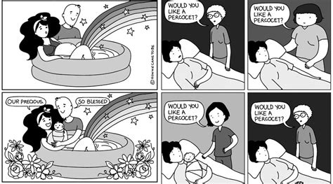 Mom Illustrates Birth Story In Hilarious Comic