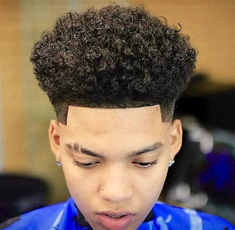 tapered hairline afro - StefanoJadyn