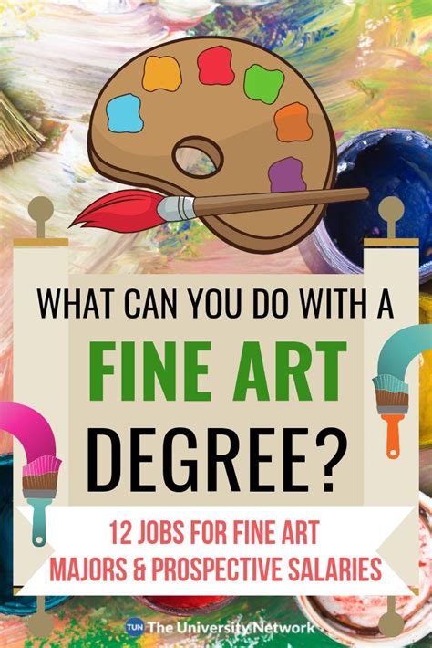 12 Jobs for Fine Art Majors | The University Network | Fine arts major, Art major, Art degree