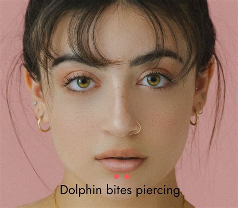 Dolphin Bites Piercing: Cost, Pain, Healing, Jewelry, Sizing, Aftercar – Ashley Piercing Jewelry