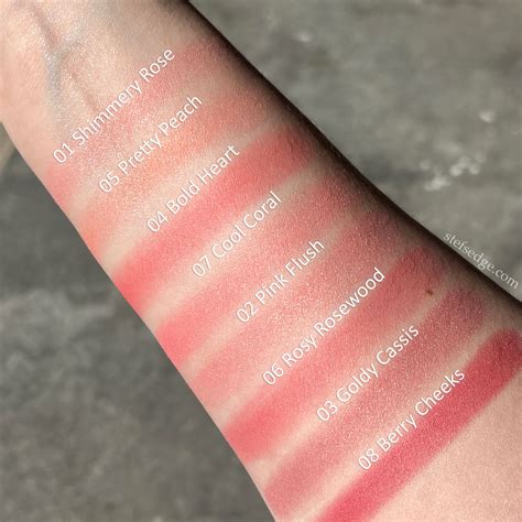 Essence Pure Nude Baked Blush Swatches - Stef's Edge