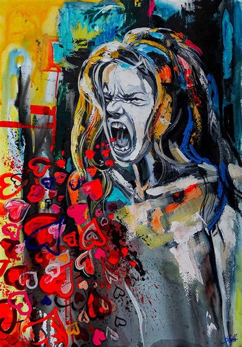 SzaViArt in Hungary | Emotional artwork, Emotional art, Emotional painting