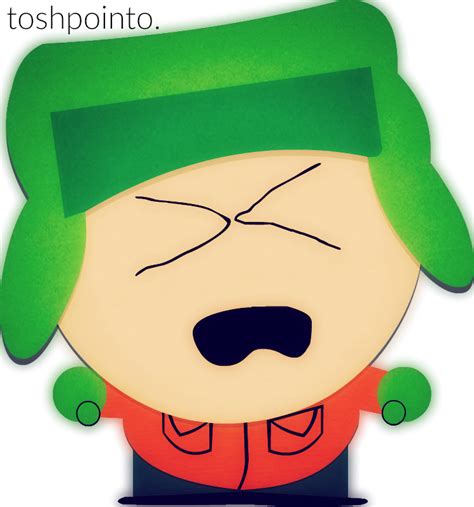 Kyle Broflovski screaming NO. by ToshPointO on DeviantArt