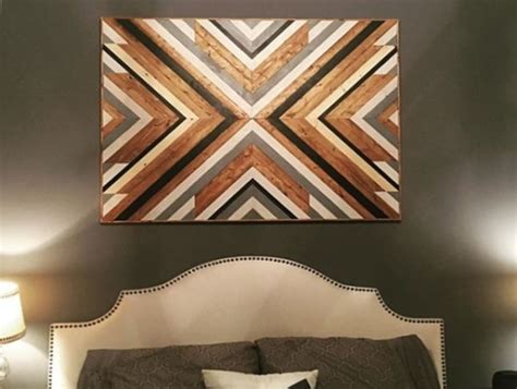 Geometric Wood Wall Art - Wood Dad