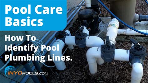 How To Identify Pool Plumbing Lines & Valves - YouTube