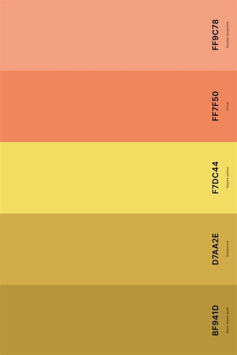 25+ Best Coral Color Palettes with Names and Hex Codes en 2024