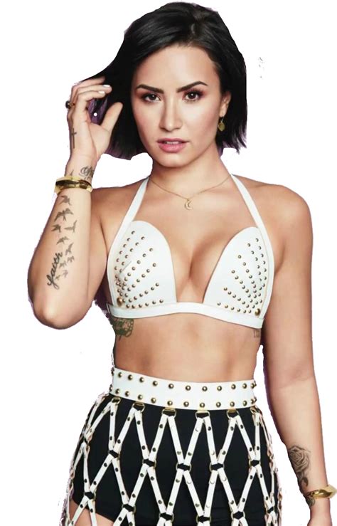 Demi Lovato Posing Transparent Background - PNG Play