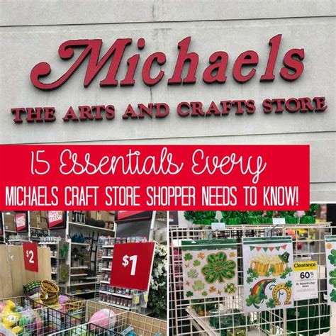 15 Essentials Every Michaels Craft Store Shopper Needs to Know!