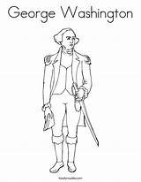 George Washington Coloring Page  Twisty Noodle sketch template