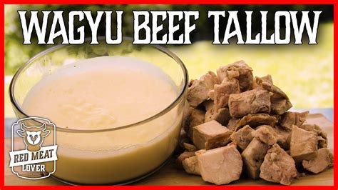 How to make the BEST Beef Tallow, aka Meat NECTAR | Wagyu Beef Tallow - YouTube