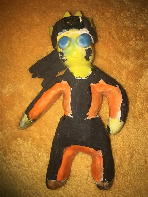 Found this clay model of Naruto I made when I was 12 years old 😂 : r/Boruto