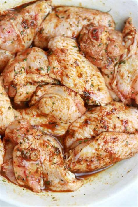 Chicken Wing Marinade Recipe - Recipe Vibes