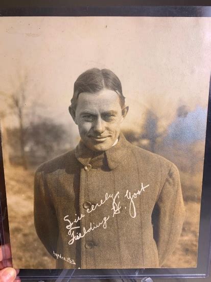 Original Period Autographed Photo Fielding H Yost 1910 Michigan ...