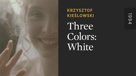 Three Colors: White - The Criterion Channel