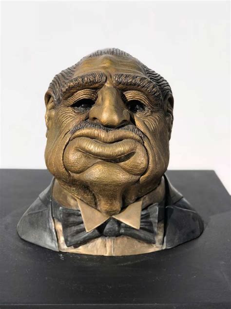 Don Corleone Sculpture | The Godfather by Chris Towle