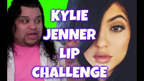 Kylie Jenner Lip Challenge FAIL | SkittLeZ Says - YouTube