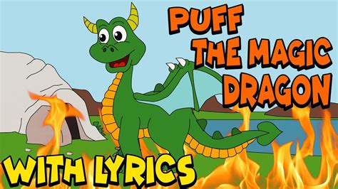 Puff The Magic Dragon WITH LYRICS | Nursery Rhymes And Kids Songs - YouTube