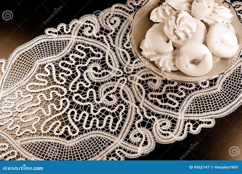 Lace pillow stock image. Image of shoes, patterns, napkin - 9562147