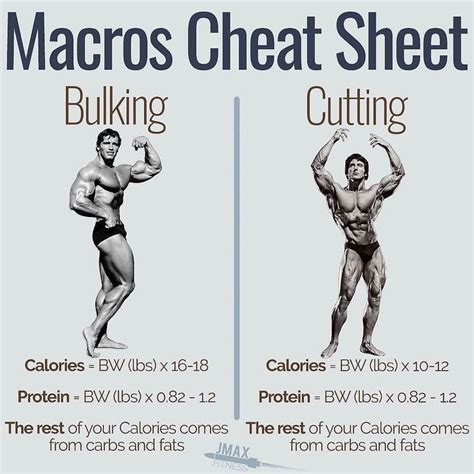 MACROS CHEAT SHEET FOR BULKING AND CUTTING You want to bulk or you want to cut…