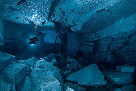 Orda Cave: World's Longest Underwater Gypsum Cave in Russia | Amusing Planet