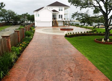 Stamping Concrete Driveway : Concrete Contractors Stamped Concrete ...