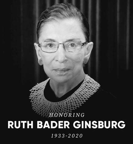 Justice Ruth Bader Ginsburg passes away at 87 - APV