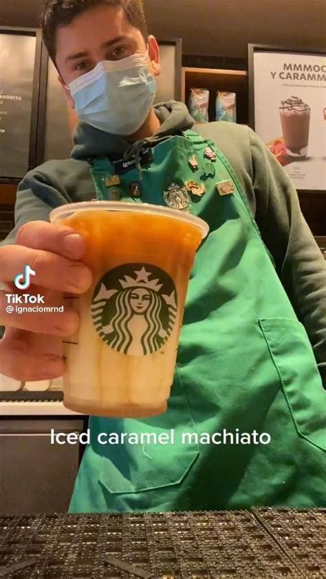 Iced caramel macchiato [Video] in 2023 | Starbucks caramel, Starbucks drinks, Caramel macchiato