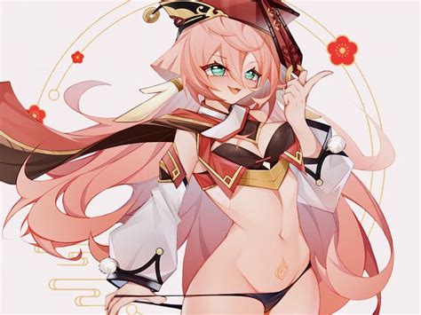 Yanfei - Genshin Impact - Wallpaper by Pixiv Id 18862715 #3324634 ...