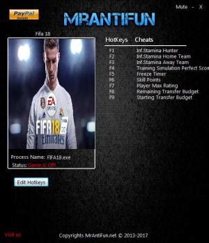 FIFA 19 Trainer +10 v28.01.2019 MrAntiFun GAME TRAINER download pc ...