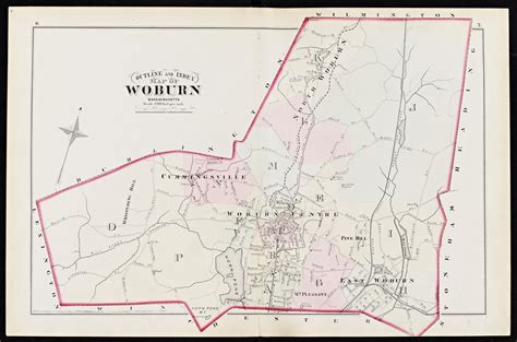 Atlas_Mass_Woburn_1875_0006 | Woburn, Atlas, Mass