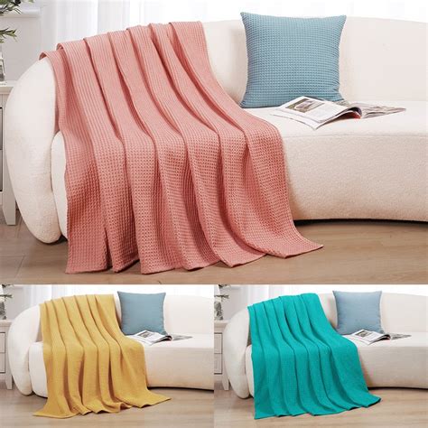 Cotton Throw Blankets - MyDeal Australia