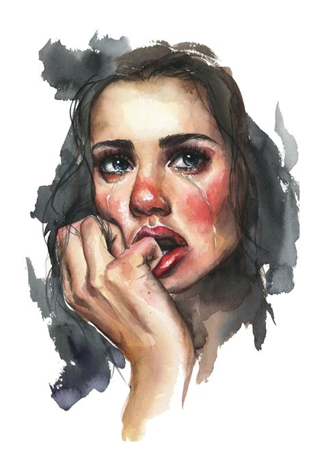 Custom Watercolor Portrait, Watercolor Girl, Watercolor Portraits, Watercolor Paintings ...