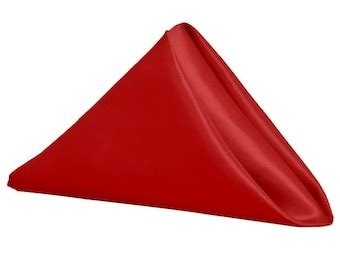 60x108 Red Satin Tablecloths - Etsy