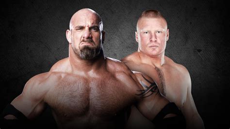 WWE Officially Announces Goldberg Vs. Brock Lesnar For Survivor Series ...