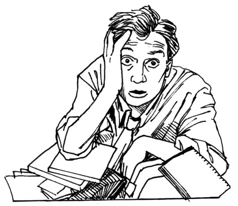 Stressed Person - ClipArt Best